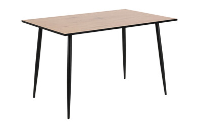 Nordform Spisebord Isabelle, bordplate i mørk eikmelamin 1700188-03-0 1599567-01-0 Nordform Spisebord Isabelle, bordplate i mørk eikmelamin 1700188-03-0 1599567-01-0
