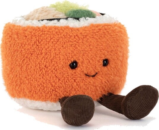 Jellycat | Amuseables Codhi Californian Roll | Flerfarget | 9 cm