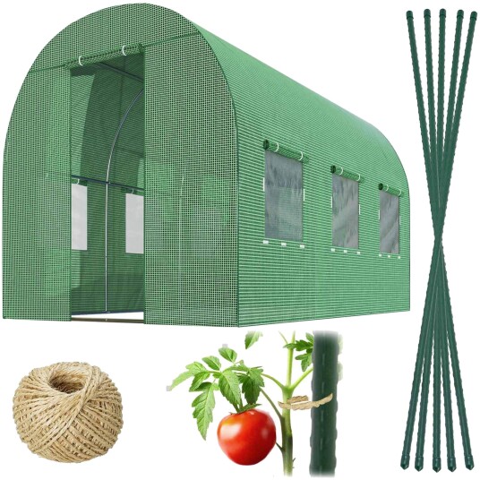Hagetunnel 2x3m 6m2 Plonos Hagetunnel 2x3m 6m2 Plonos