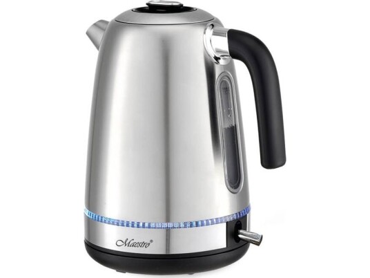 Maestro Mr-050 El-Kedel Med Belysning Sølv 1,7 L
