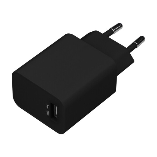 DACOTA PLATINUM USB-A 18 W LADER 1P QC3.0, SVART