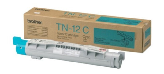 Brother TN-12C Tonerkassett cyan 6.000 sider