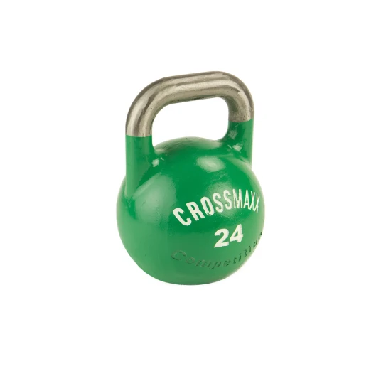Crossmaxx Competition Kettlebell 24 kg. Produsert i støpejern   ekstremt holdbar. Bruk til funksjonell trening som crossfit utstyr og hjemme.
