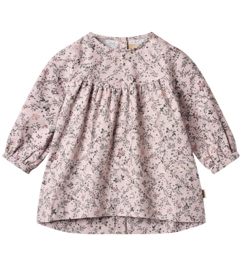 Wheat Lilac Checked Flowers Kjole L/S Fenja 18 mdr/86 Wheat Lilac Checked Flowers Kjole L/S Fenja 18 mdr/86