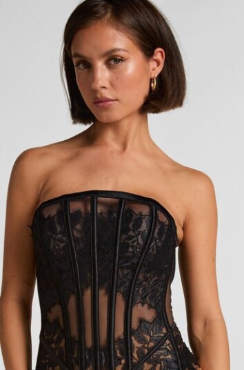 Hunkemöller Chalice Bustier Black D x 80