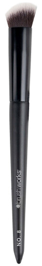 Brushworks No. 8 Precise Angled Concealer Buffing Brush Brushworks No. 8 Precise Angled Concealer Buffing Brush