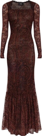 Etro, Dame, Kjoler, Brun, M,