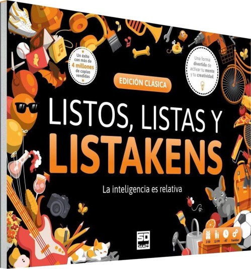 Northix Spansk brettspill Listos Listas y Listakens 195308 Northix Spansk brettspill Listos Listas y Listakens 195308