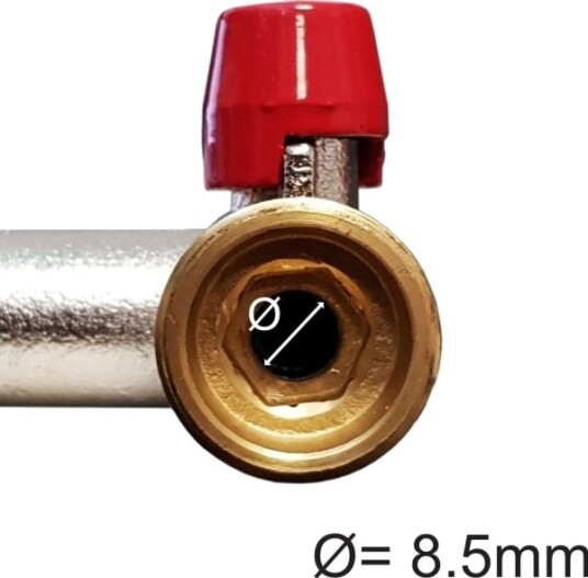Bradas 2-Veis Fordelingsmanifold med Ventiler 3/4" til 2x GZ 3/4" - BR-3034 Bradas 2-Veis Fordelingsmanifold med Ventiler 3/4" til 2x GZ 3/4" - BR-3034