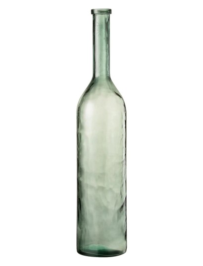 J Line Vase Cancun Glass Green Large Green H101CM