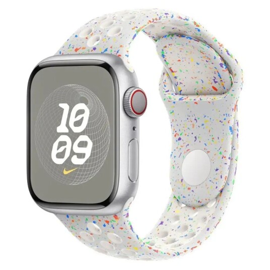 Apple Watch (38/40/SE/41MM) Silikonrem Lippa FLOUR - Hvit