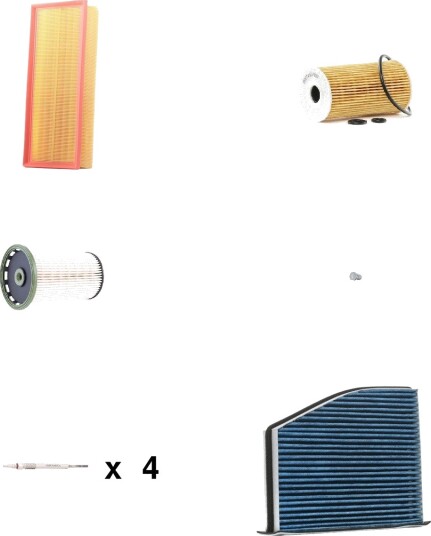 Servicepakke RIDEX 4682P11207