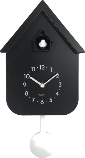 Twitter Wall Clock Black