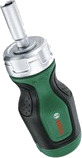 Bosch Stubby Ratchet Skrutrekker med 6 Bits