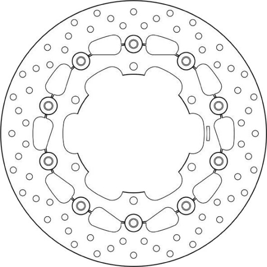 BREMBO 78B40830 Bremseskive