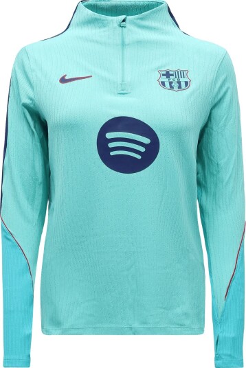 Nike Fc Barcelona Nike Dri Fit Advanced Drill Top GREEN FROST/GYM RED/LOYAL BLUE S Nike Fc Barcelona Nike Dri Fit Advanced Drill Top GREEN FROST/GYM RED/LOYAL BLUE S