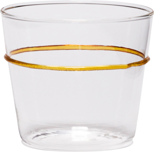Hübsch Orbit drikkeglass 20 cl Yellow Hübsch Orbit drikkeglass 20 cl Yellow