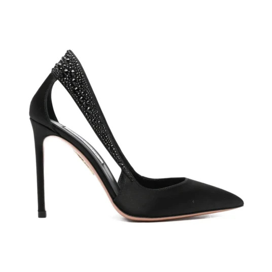 Aquazzura Dame Sko Svart 39 EU,