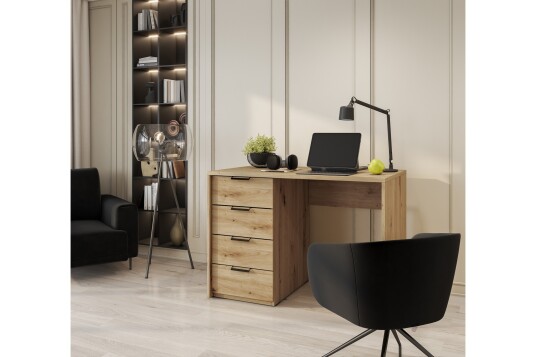 Skrivebord Barold 140x60 cm Brun