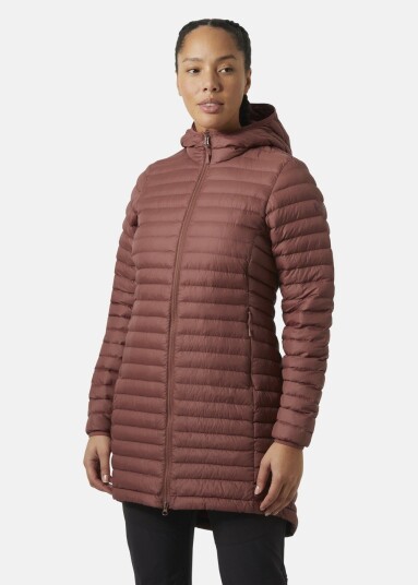 Helly Hansen W Sirdal Long Insulator Jacket Dark Cedar L Vårjakker Helly Hansen W Sirdal Long Insulator Jacket Dark Cedar L Vårjakker