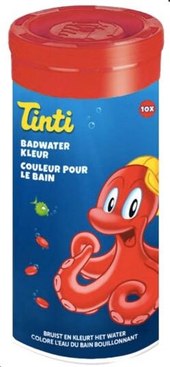 Tinti Badeleker Fargepatroner Rød Onesize Tinti Badeleker Fargepatroner Rød Onesize