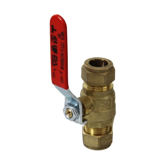 Altech CR Kuleventil med Klemring og Hendel 15mm
