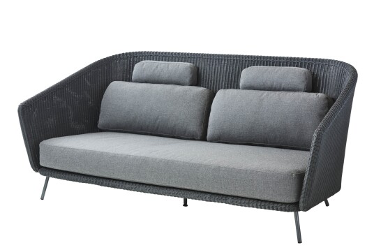 Cane-line Mega lounge sofa Grafitt Grå