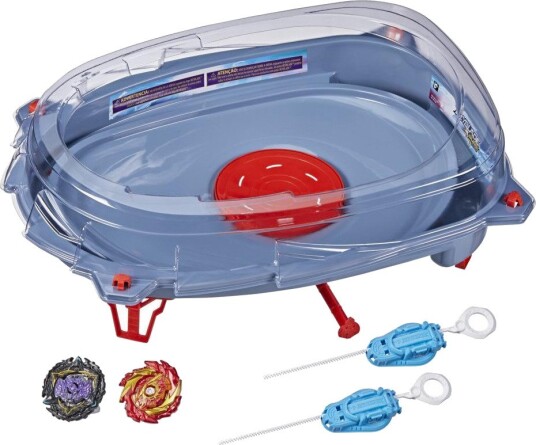 Beyblade Burst Speedstorm Motor Strike Arena Sett 8+ År