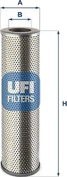 Oljefilter UFI 25.693.00 Oljefilter UFI 25.693.00