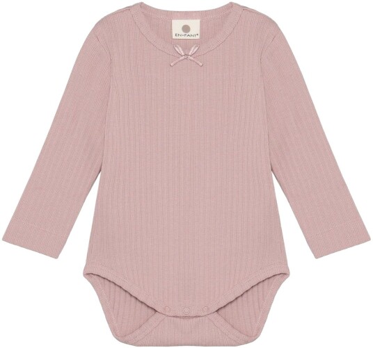 En Fant EnFant Pointelle body, Adobe Rose (92) 92