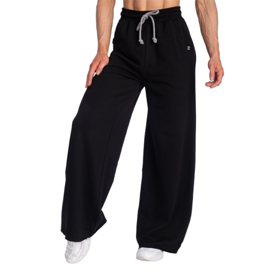 Wide Sweatpants Svart Small