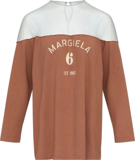 MM6 Maison Margiela Dame Gensere & Hettegensere Brun S,