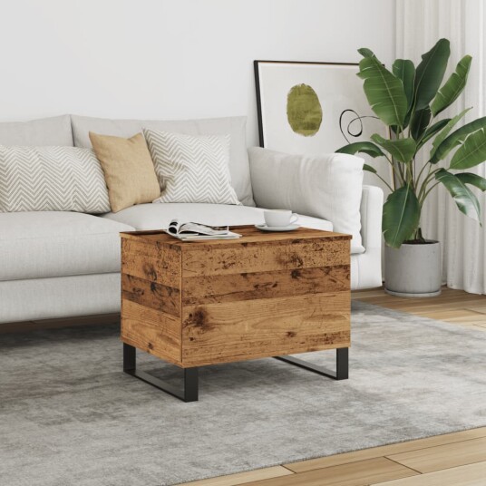 Salongbord gammelt tre 60x44,5x45 cm konstruert tre 8721158445834