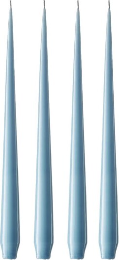 ester & erik lys 4 stk. lakket Moon blue 37 32 cm