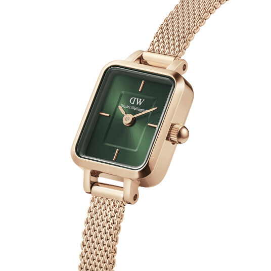 Daniel Wellington DW Watch Quadro Mini Melrose Emerald 15.4x18.2mm Rose Gold Daniel Wellington DW Watch Quadro Mini Melrose Emerald 15.4x18.2mm Rose Gold