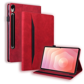 Samsung Galaxy Tab S11 Ultra Business Style Folio-etui Rød