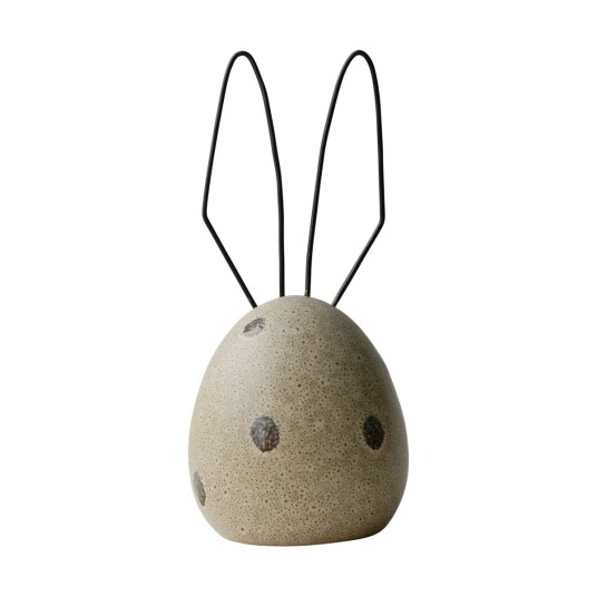 DBKD Hare påskepynt H18 cm Beige dot