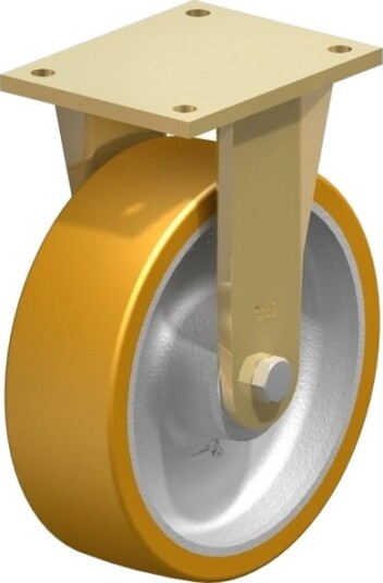Blickle 97394 Bs-Gth 252K Fast Hjul, Hjuldiameter 250 Mm, Bæreevne (Maks.) 1800 Kg – 1 Stk