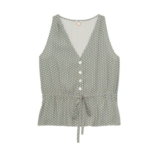Ines de la Fressange Paris, Dame, Topper, Blå, S, Ines de la Fressange Paris, Dame, Topper, Blå, S,