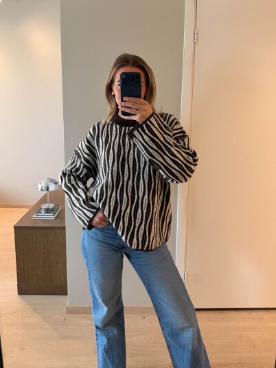 Vero Moda Josie Long Sleeve O Neck Long Pullover Brun XXL