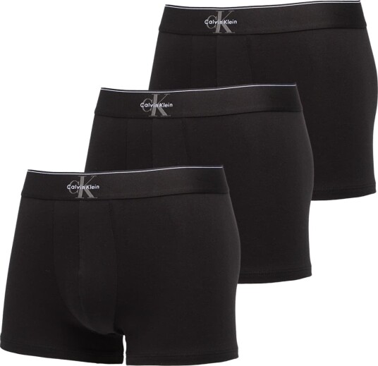 Calvin Klein Trunk 3Pk   Black   XL