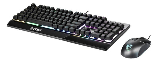 MSI Vigor GK30 combo - tastatur- og mussett - Tysk MSI Vigor GK30 combo - tastatur- og mussett - Tysk