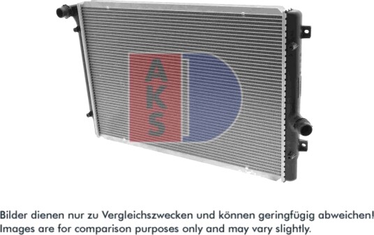 AKS DASIS 040026N Radiator motorkjøling AKS DASIS 040026N Radiator motorkjøling