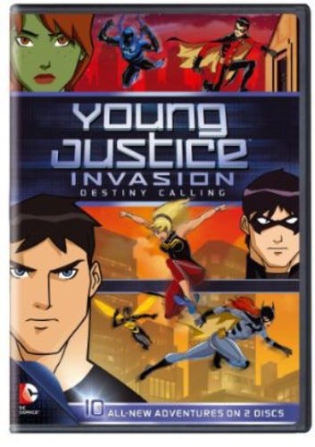Young Justice Invasion Destiny Calling Sesong 2 DVD Young Justice Invasion Destiny Calling Sesong 2 DVD