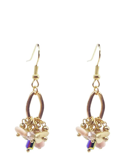 Pipol"s Bazaar Mira Hook Ear Multi Gold ONE SIZE