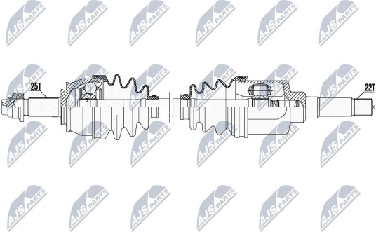 Nty Drivaksel NTY NPW CT 071