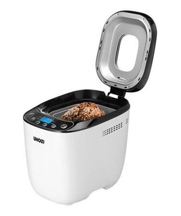 Unold Backmeister Design Brødbakemaskin 550W med 12 Programmer og Glutenfri Funksjon Unold Backmeister Design Brødbakemaskin 550W med 12 Programmer og Glutenfri Funksjon