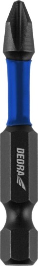 Dedra Impact Skrutrekkerbits Ph1/2/3X50mm, 3 Stk Blister