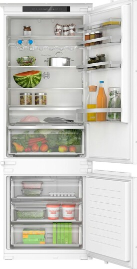 Bosch KBN96VSE0 Integrert Kombiskap 385L med NoFrost og Alarm