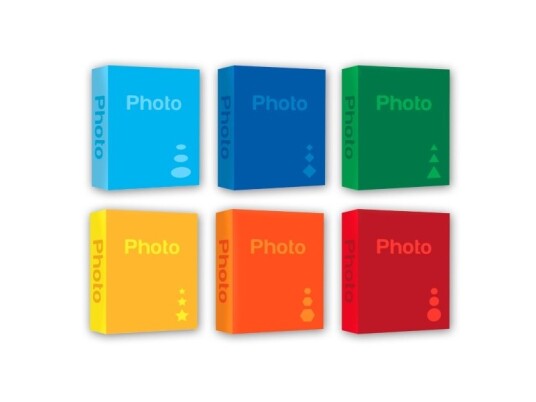 Zep Photo Basic Memo 11X16 300 Photos Color Assort. Bs46310